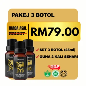 Pakej 3 Botol